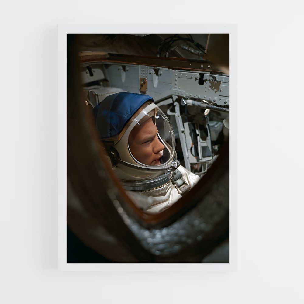 Poster À Travers le Verre des Étoiles – affiche Astronautes (vue 3)